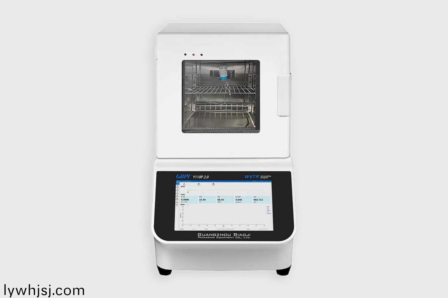 Y110P 2.0包(bao)裝(zhuang)件庫(kù)崙(lun)灋氧氣透過(guò)率測(cè)定儀